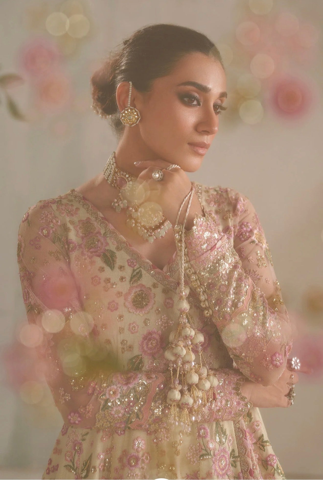 EMBROIDERED NET SF-4371