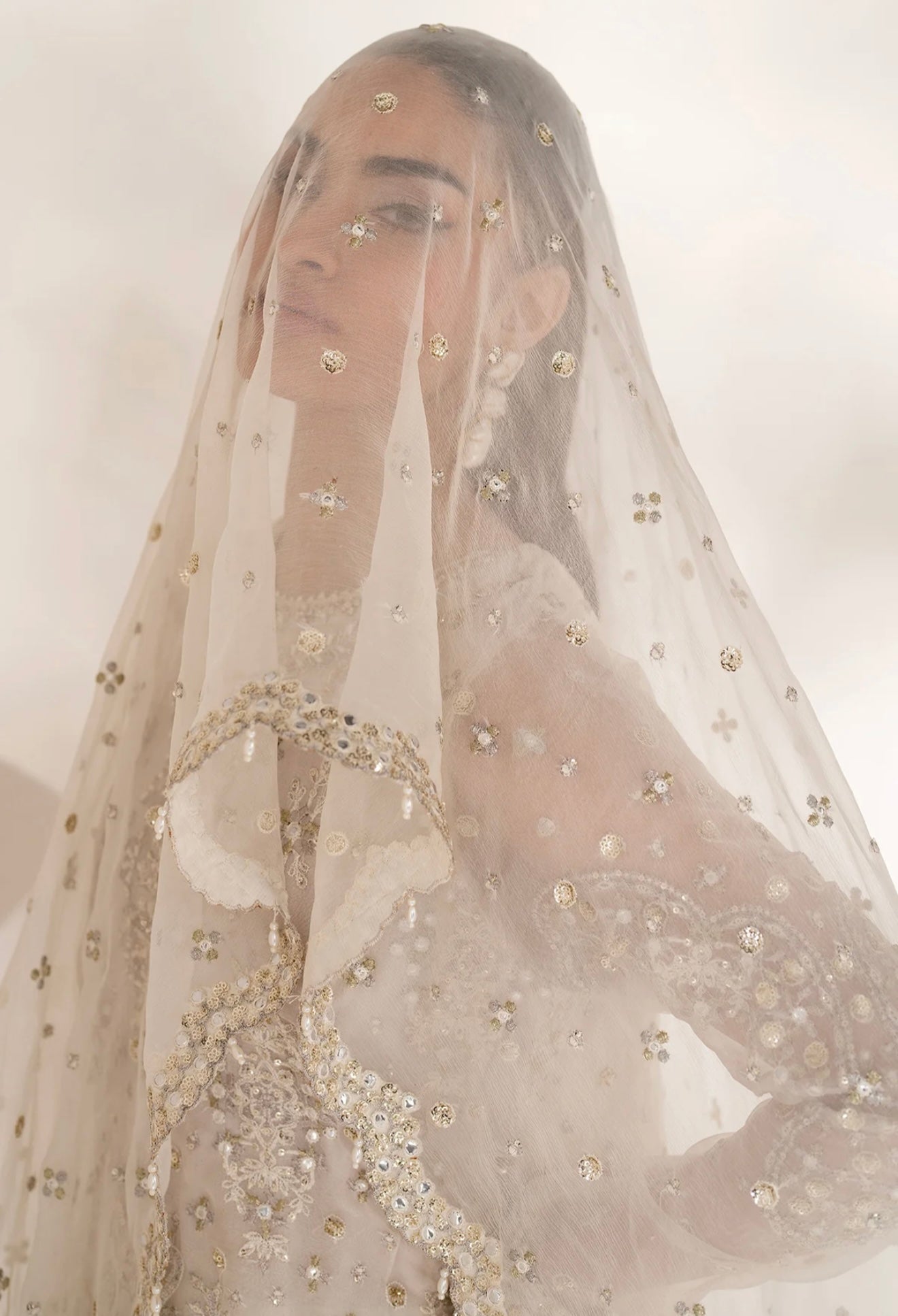 Embroidered Chiffon SF-4140