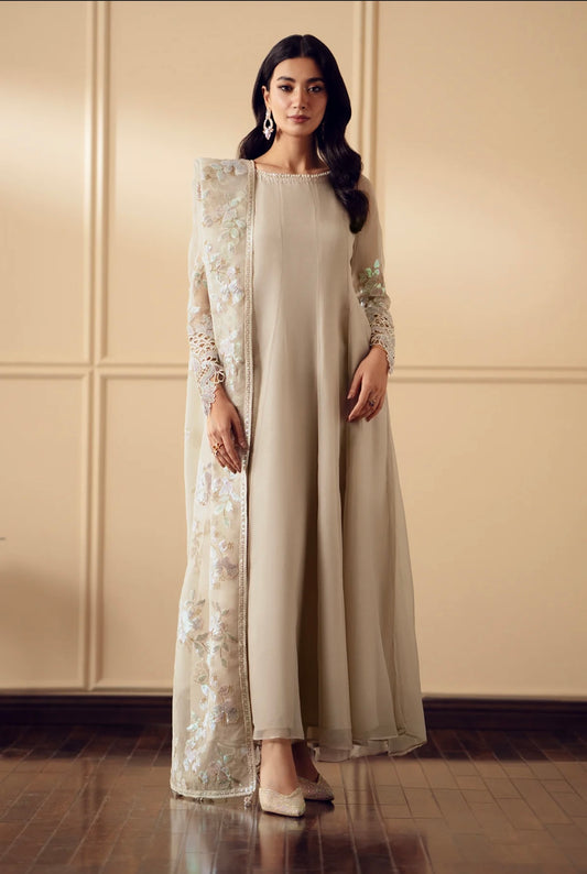 EMBROIDERED CHIFFON PR-893