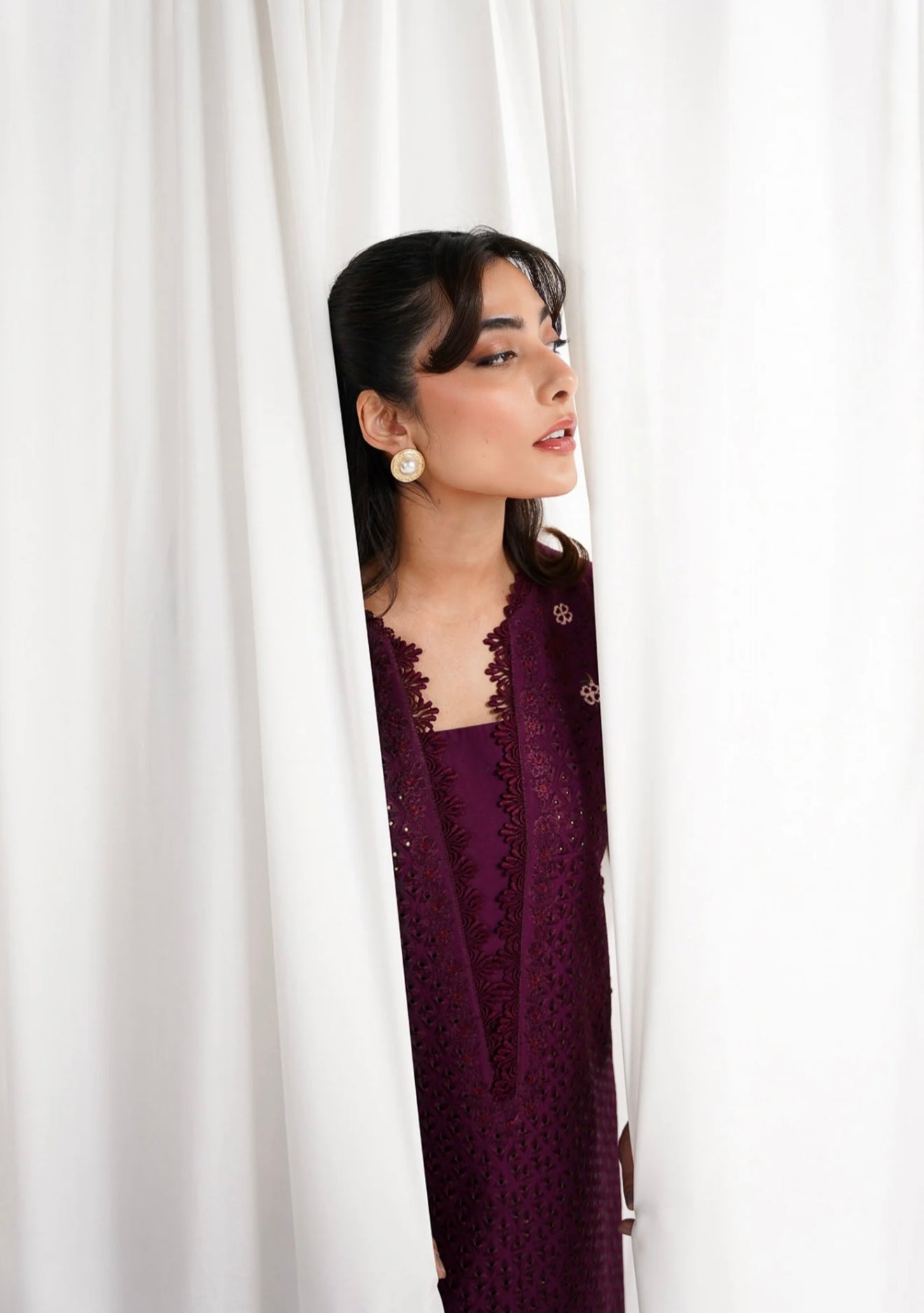 Deep plum set - Eid 2025