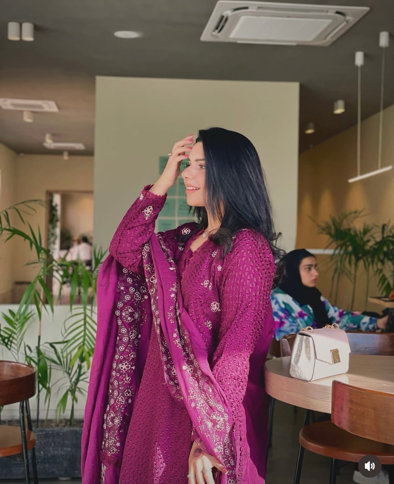 Deep plum set - Eid 2025