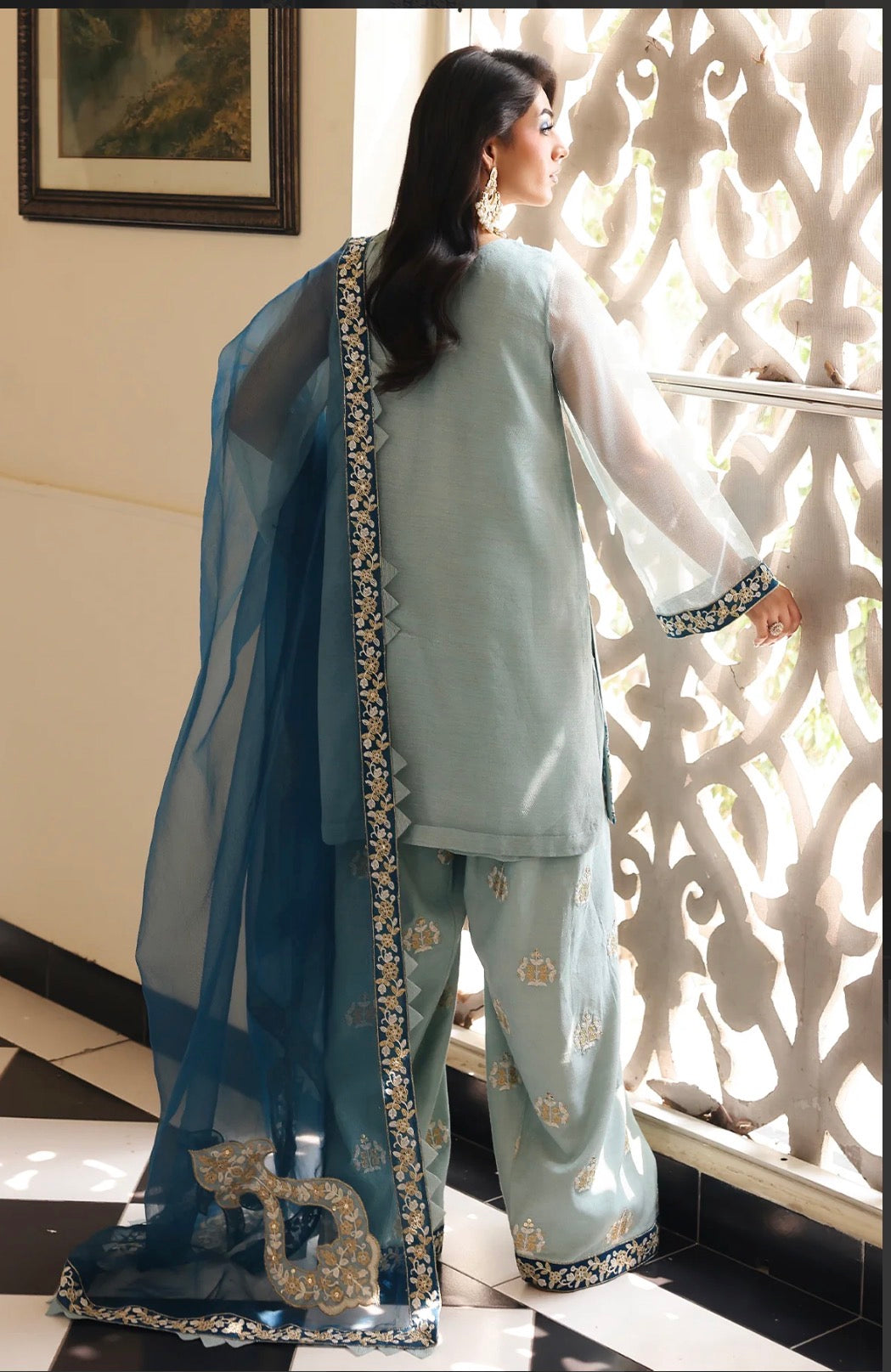 Blue set