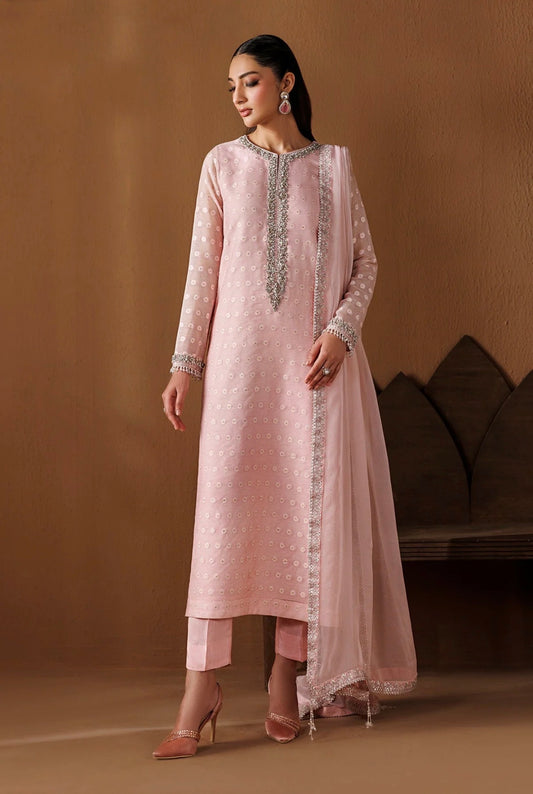EMBROIDERED COTTON NET PR-1286