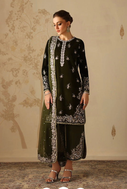 EMBROIDERED VELVET SF-4311