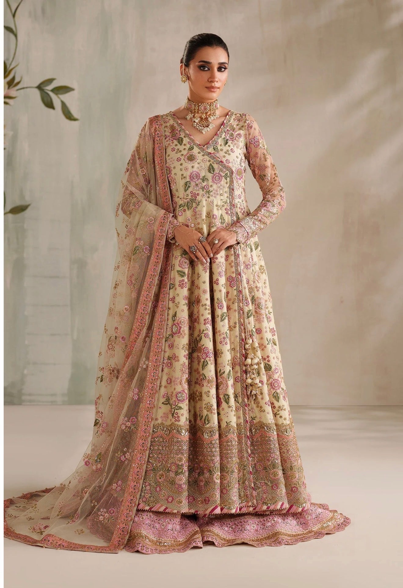 EMBROIDERED NET SF-4371