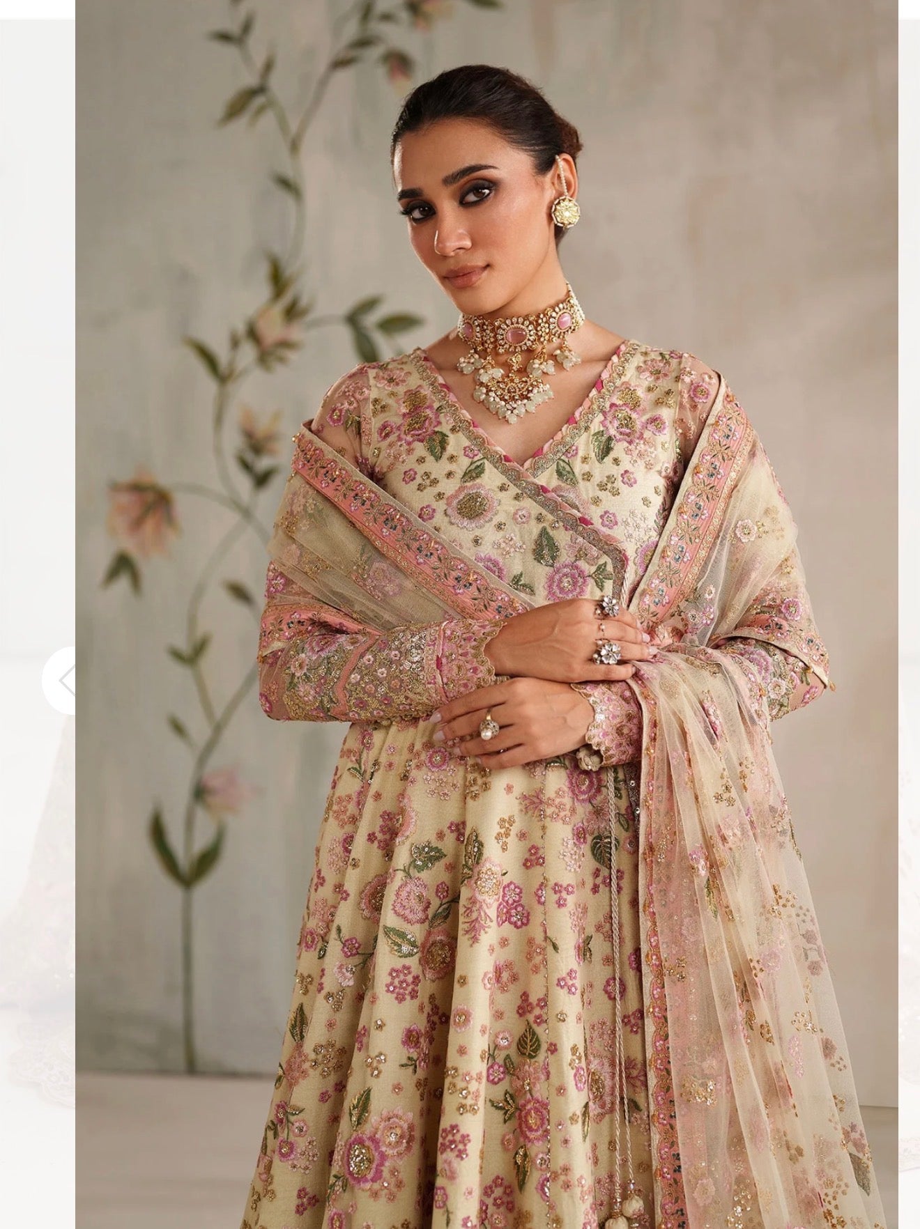 EMBROIDERED NET SF-4371