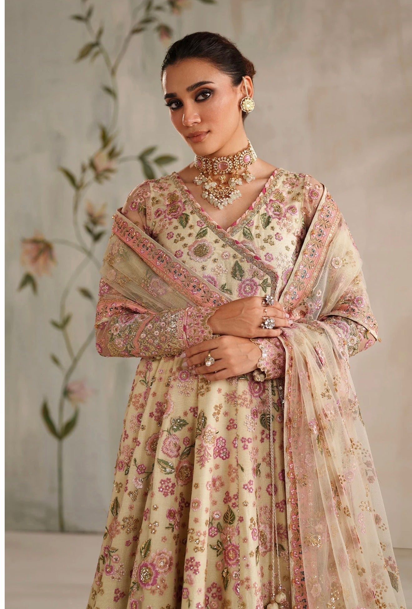 EMBROIDERED NET SF-4371