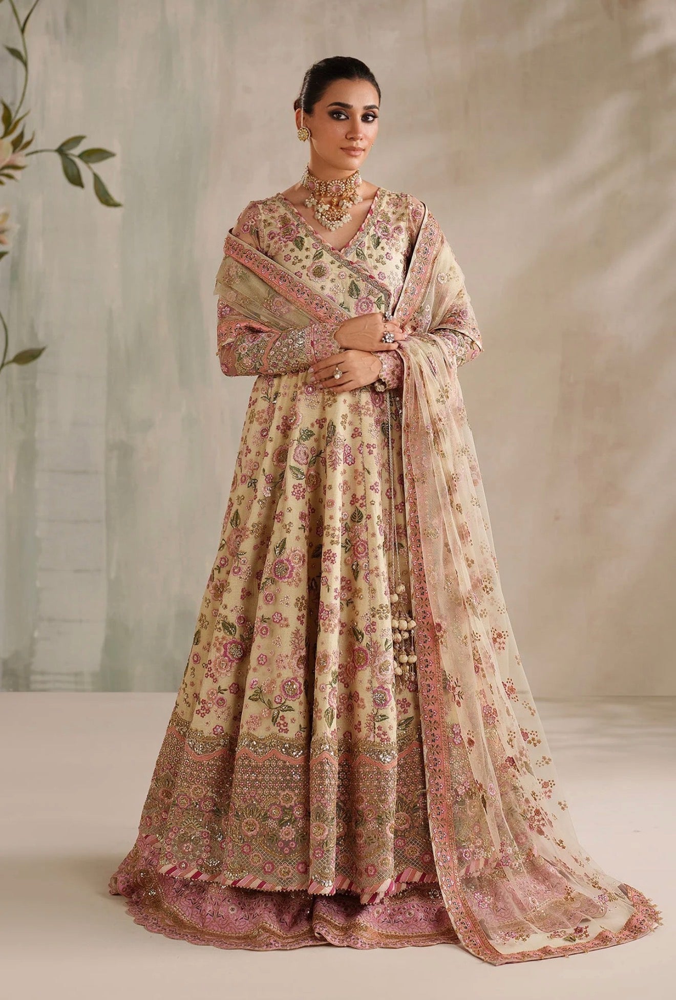EMBROIDERED NET SF-4371