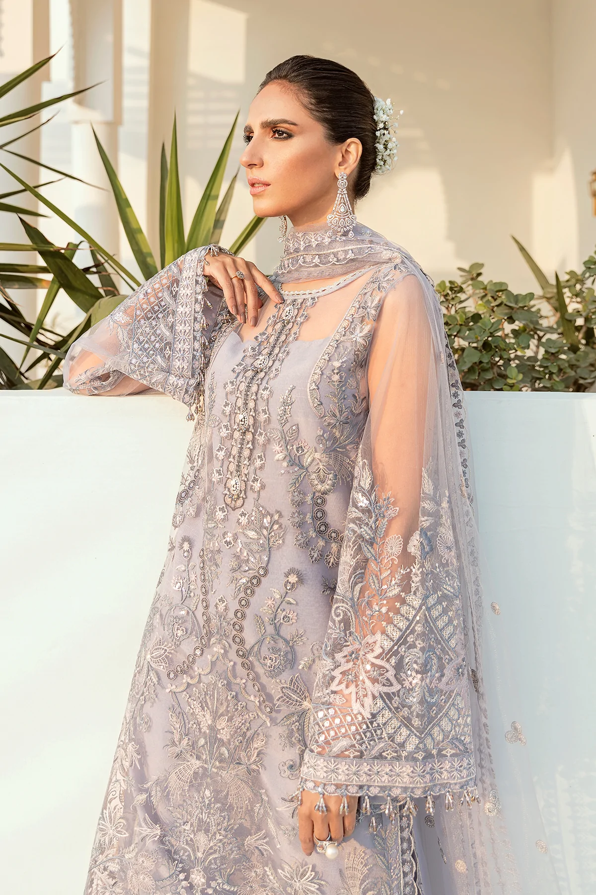 Embroidered Net UF-74